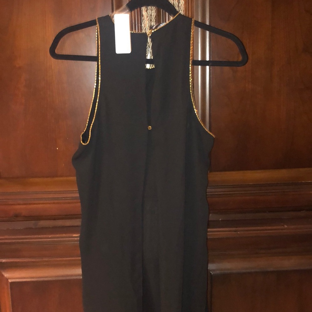Bebe black tunic